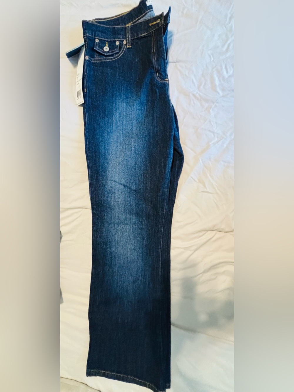 NWT Crazy Horse Dark Wash Jeans Size 14 Y2K